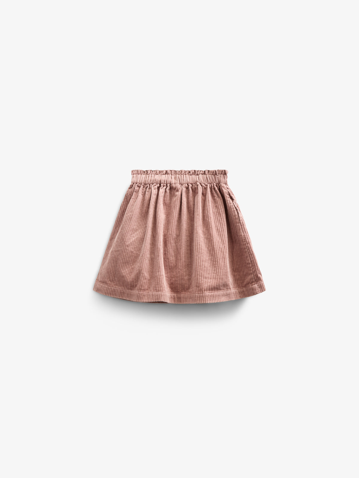 Blød nederdel i Fløjl - Kids - Rose | 100622 Margot