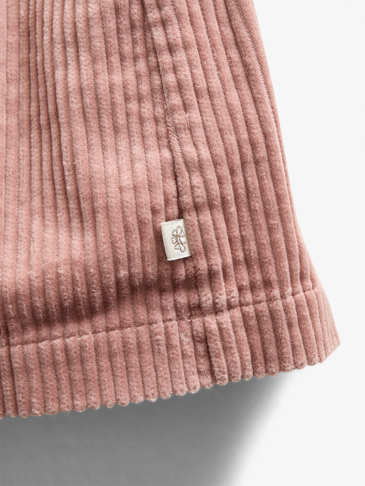 Blød nederdel i Fløjl - Kids - Rose | 100622 Margot