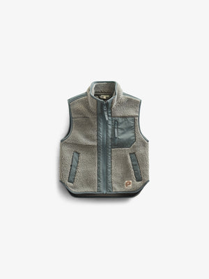 Teddyvest med Lynlås - All - Dusty Green | 100635 Elliot