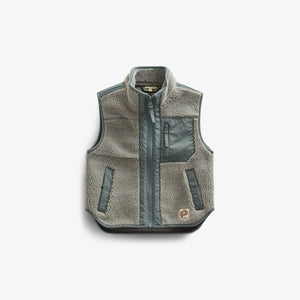 Teddyvest med Lynlås - All - Dusty Green | 100635 Elliot