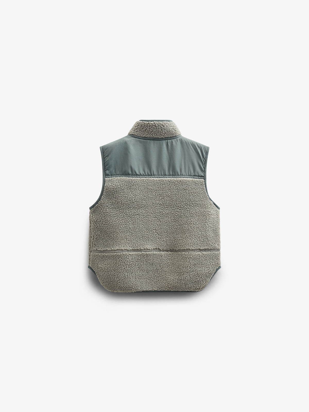 Teddyvest med Lynlås - All - Dusty Green | 100635 Elliot