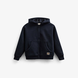 Scuba Hættetrøje med lynlås - Tween - Dark Navy | 100640 Liam