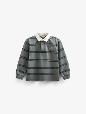 Polo sweatshirt - Tween - Green | 100643 Grant