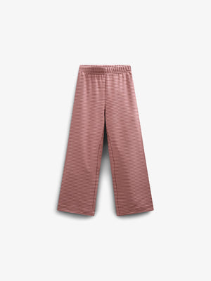 Stribede Jersey Bukser - Tween - Rose Stripe | 100648 Elise