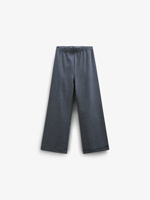 Stribede Jersey Bukser - Tween - Navy Stripe | 100649 Elise