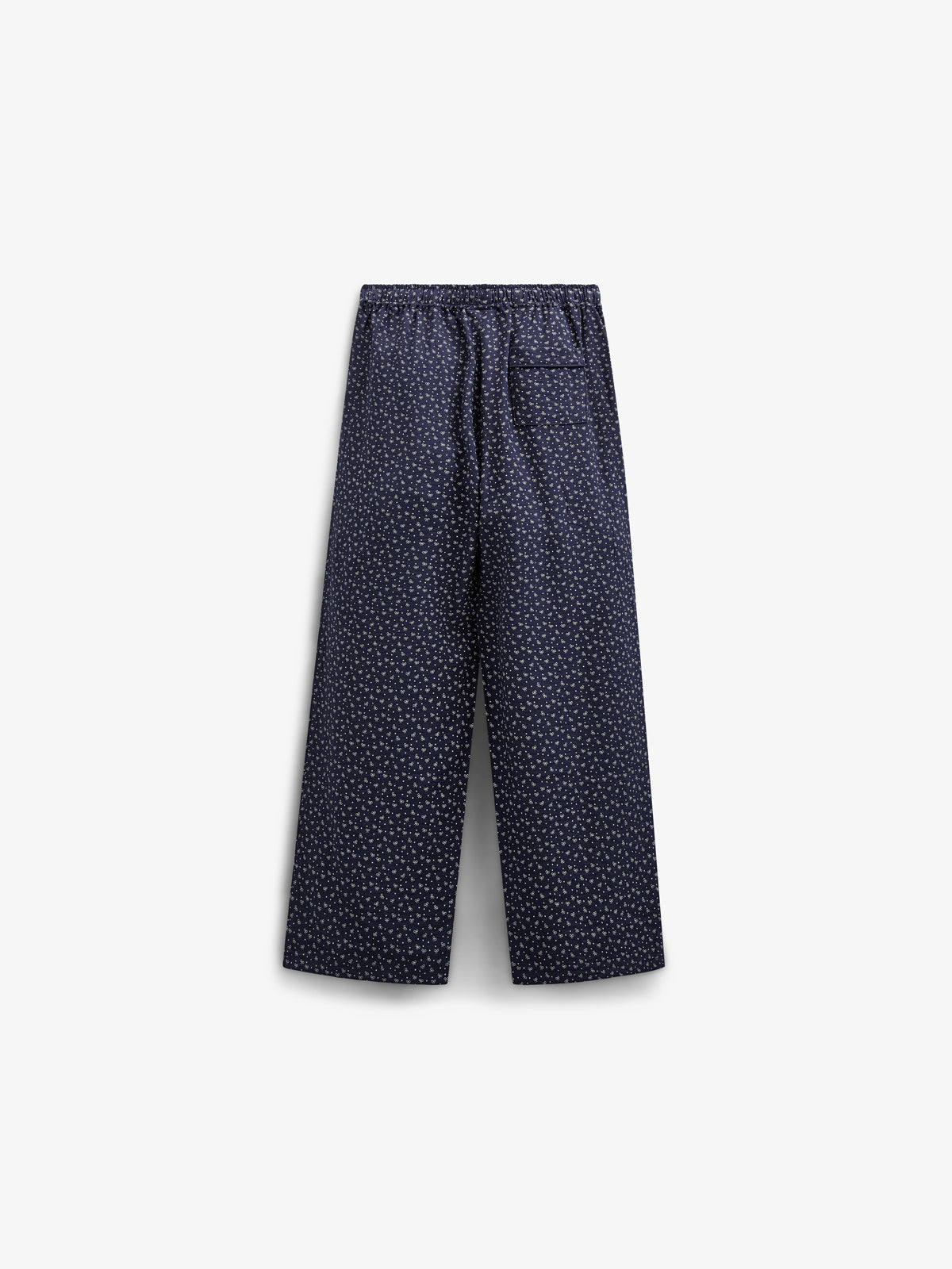 Bukser i Printet Crepe-viscose - Tween - Navy | 100660 Ana