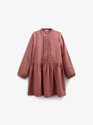 Kjole i Printet Crepe-viscose - All - Rose | 100661 Ana