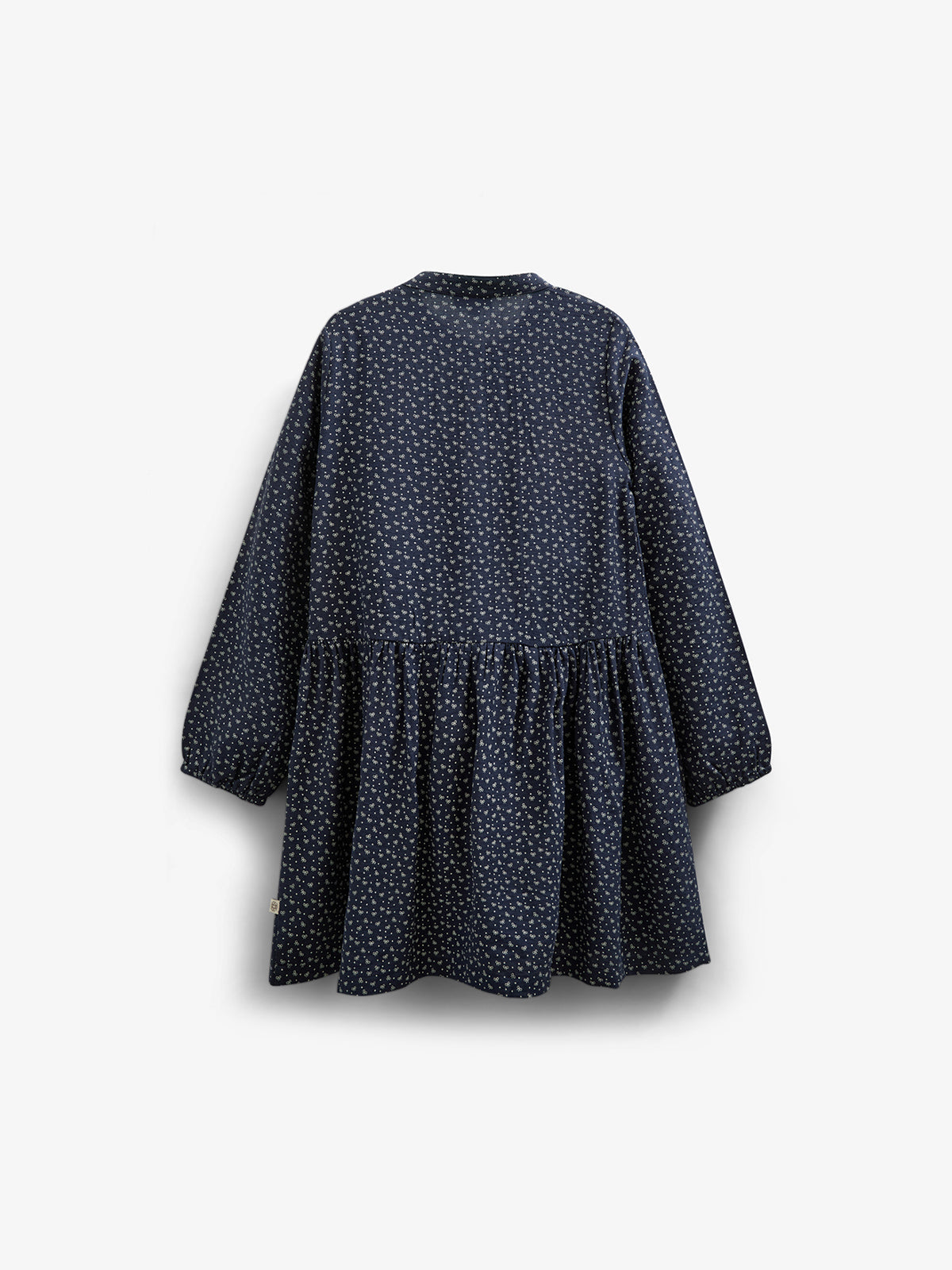Kjole i Printet Crepe-viscose - All - Navy | 100662 Ana