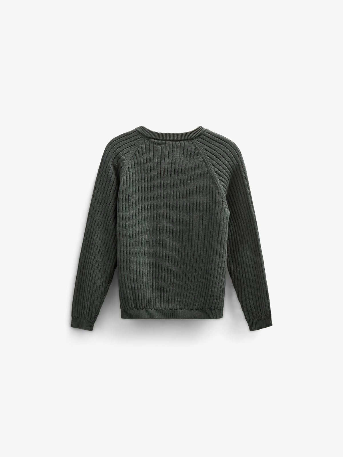 Strikket Bomuldssweater - Tween - Forest Green | 100690 Jett