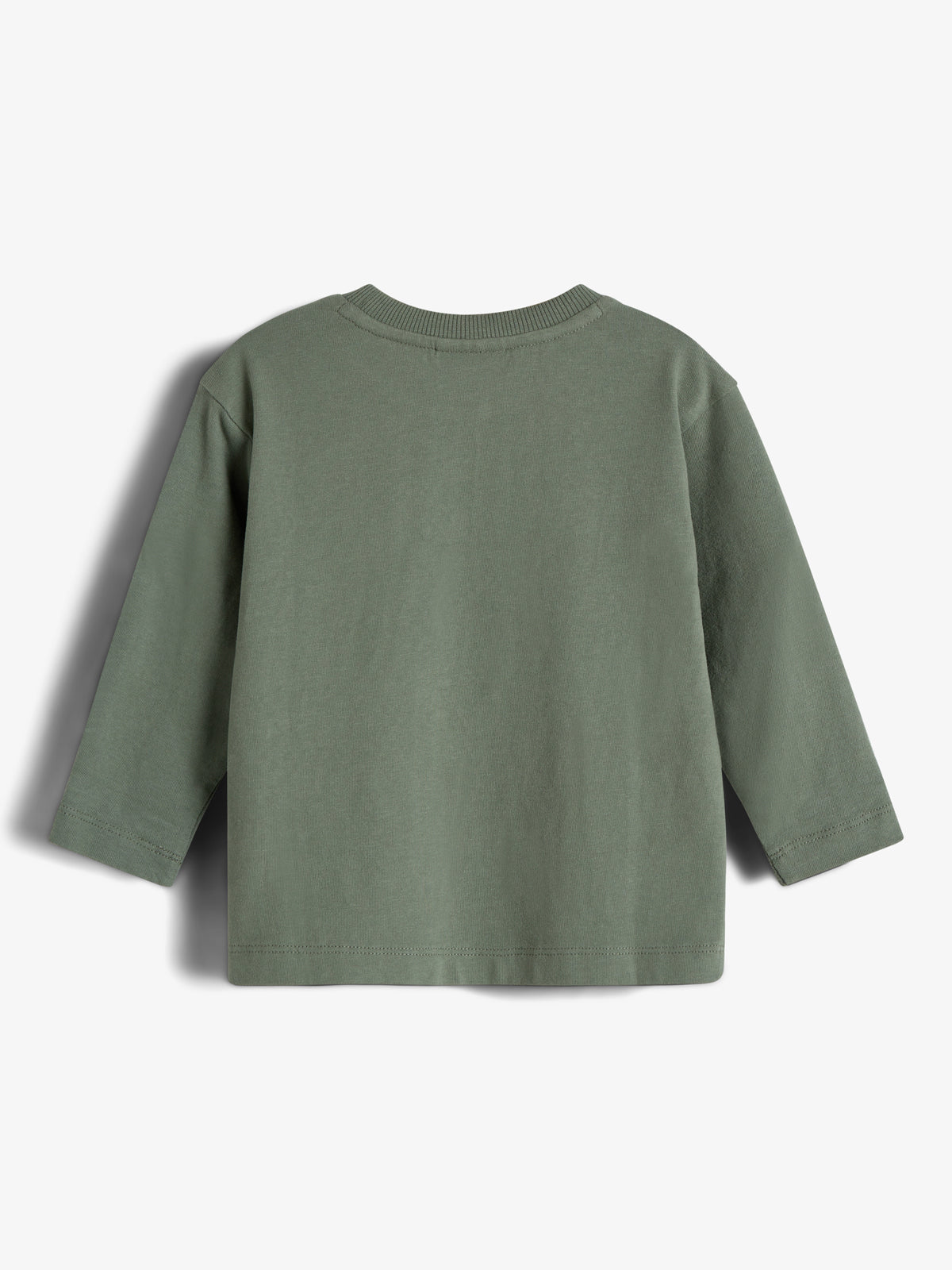 Foxie langærmet T-shirt - Little - Green