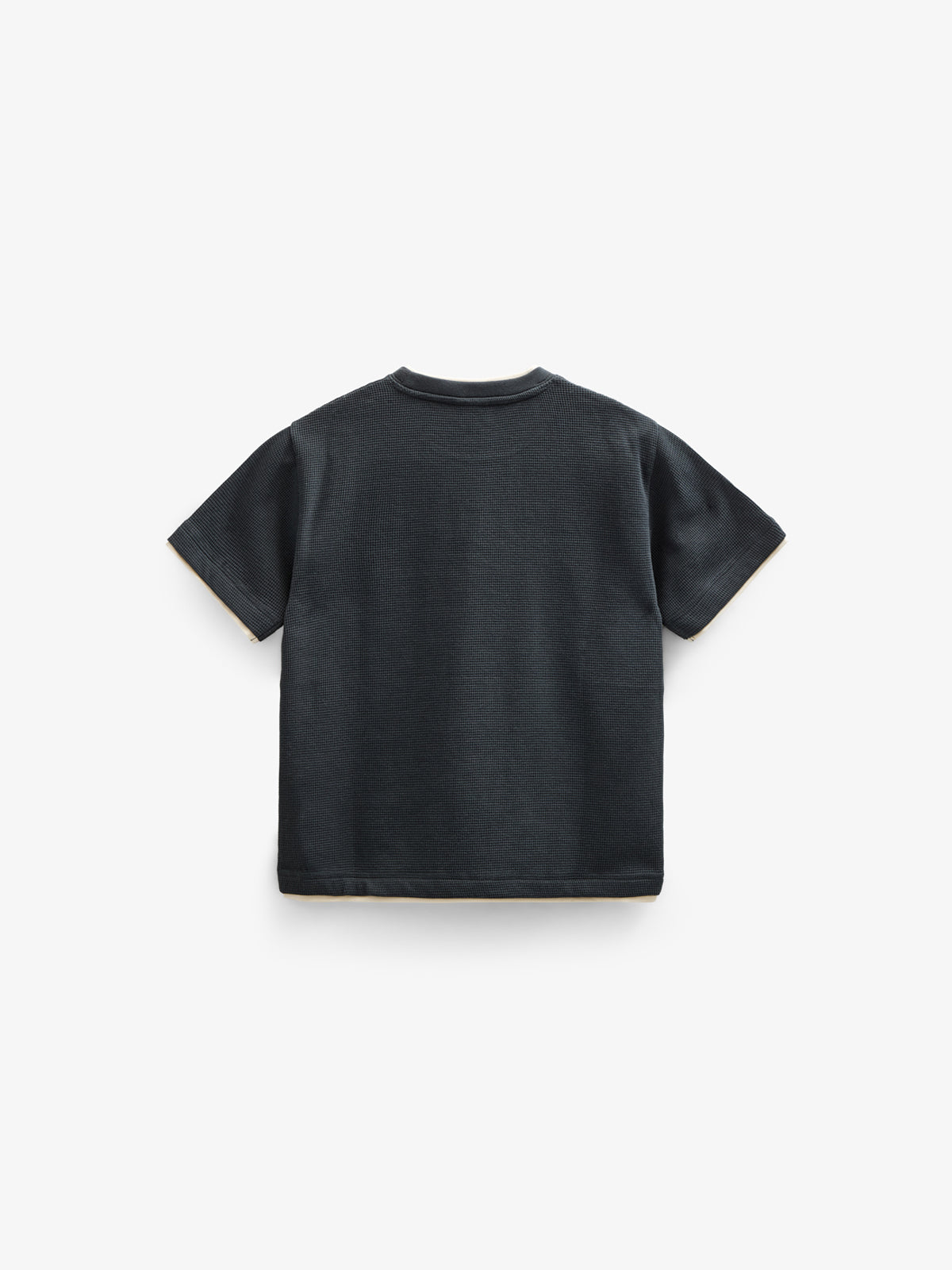 Kortærmet T-shirt med struktur - Tween - Forest Green | 100714 Malthe