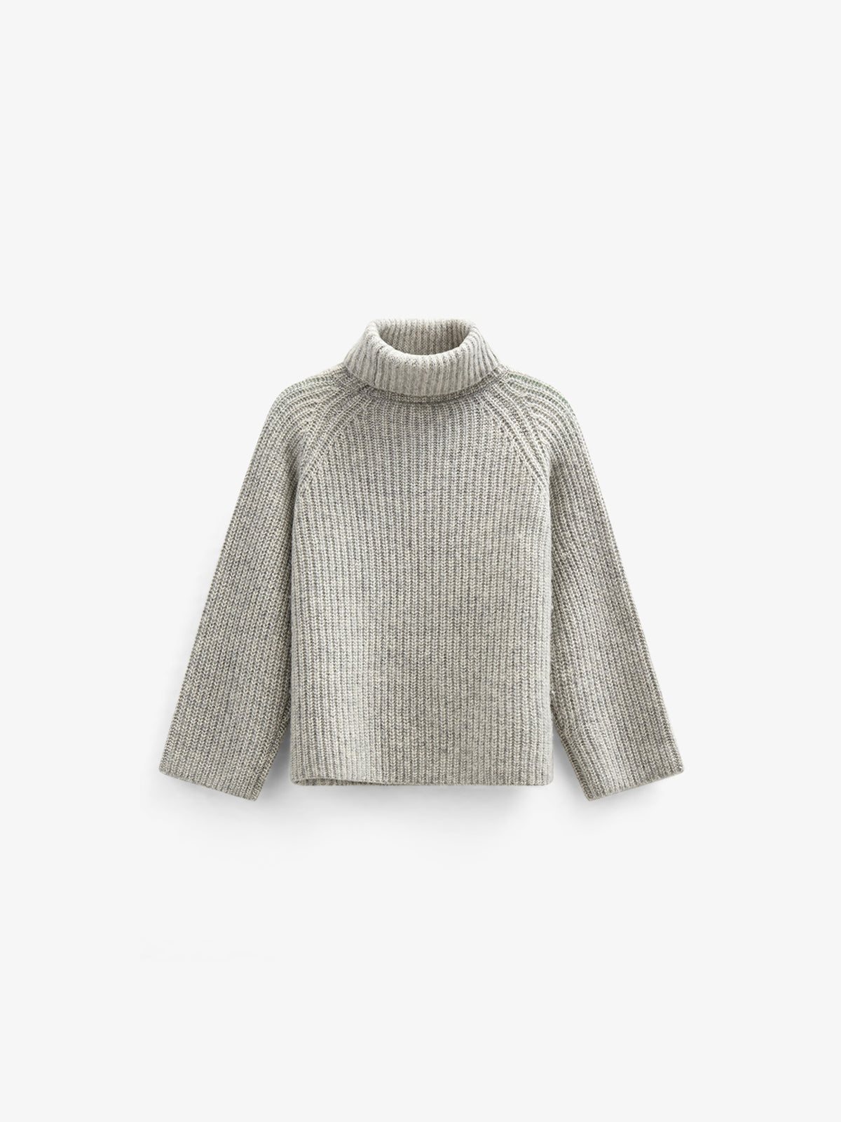 Sweater i Uldmix - All - Grey Melange | 100757 Grace