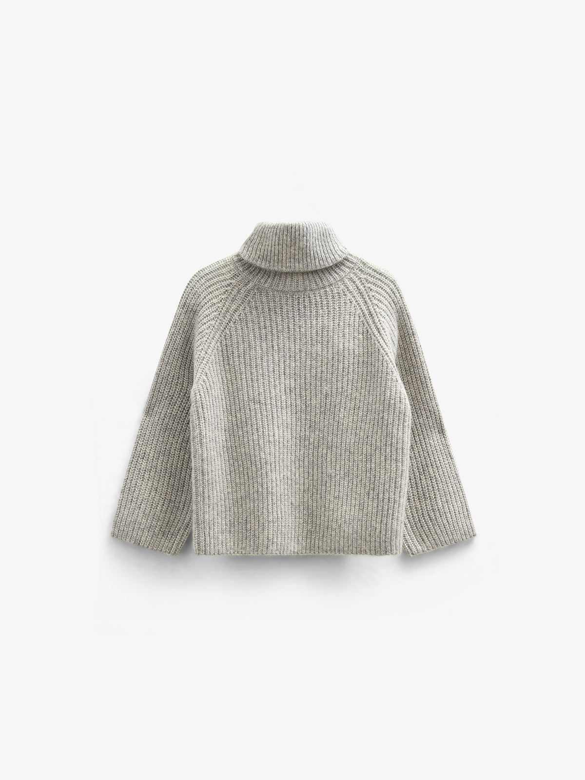Sweater i Uldmix - All - Grey Melange | 100757 Grace