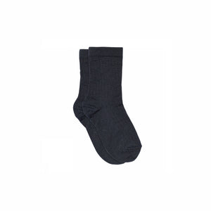 MP Rib Strømper i bomuld - All - Navy | 100758 MP Cotton Socks