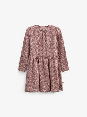 Kjole i Printet Jersey - Tween - Vintage Red | 100763 Ada