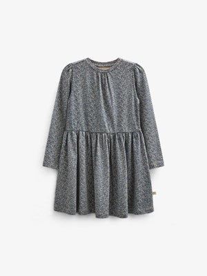 Kjole i Printet Jersey - Tween - Blue | 100765 Ada