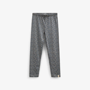 Jersey-leggings med printet - Tween - Blue | 100769 Ada