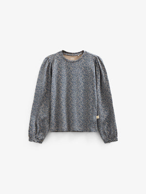 Bluse i Jersey med print - Kids - Blue | 100772 Ada