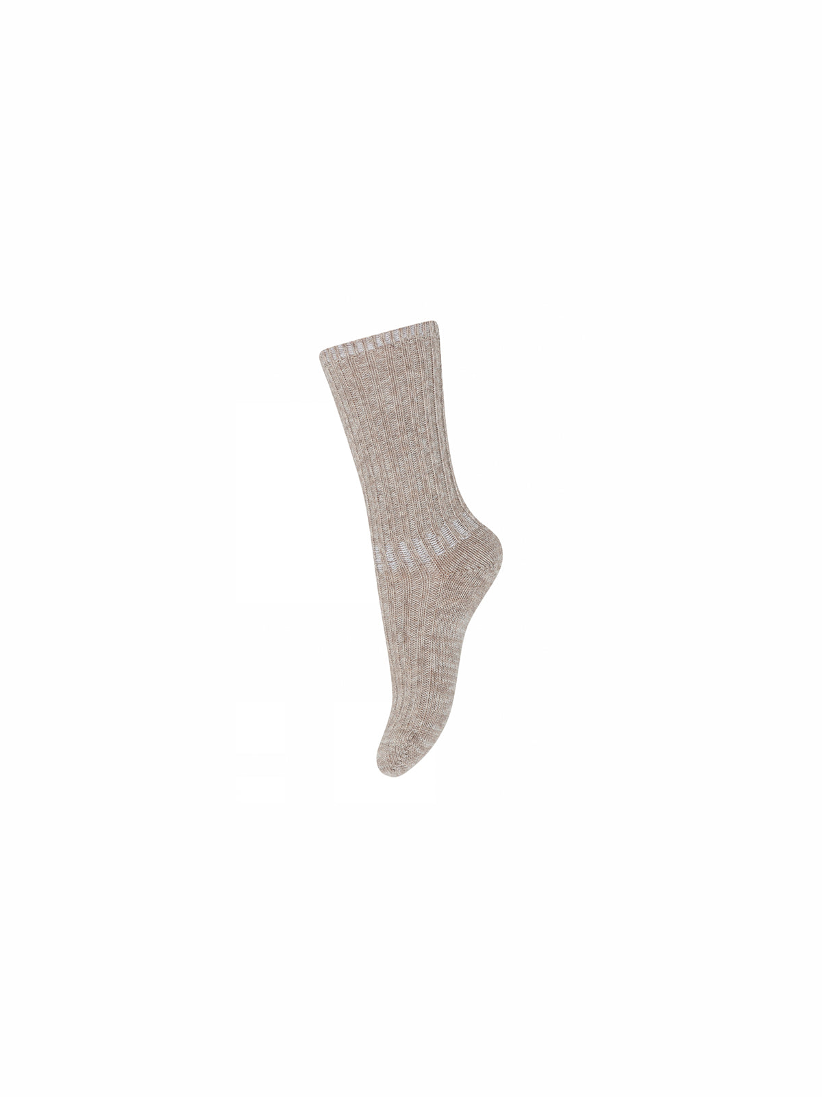MP Slouch-Strømper i uld - All - Caffe Latte Melange | 100776 MP Quinn Socks