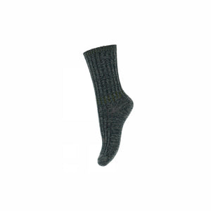 MP Slouch-Strømper i uld - All - Forest Green Melange | 100778 MP Noa Socks