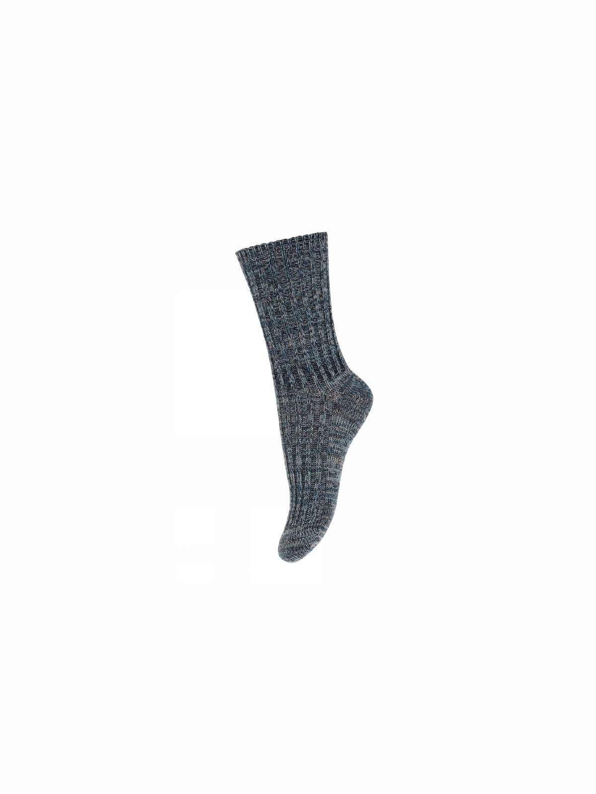 MP Slouch-Strømper i uld - All - Navy Melange | 100779 MP Noa Socks