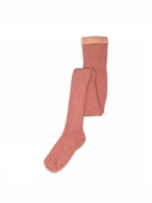 MP Rib Strømpebukser i bomuld - All - Rose | 100782 MP Cotton tights