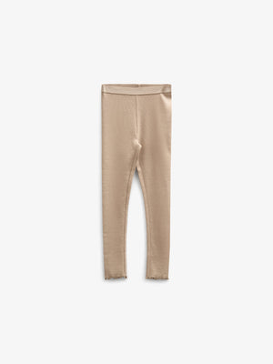 Rib-leggings i Modal - Tween - Caffe Latte | 100789 Mia