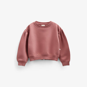 Sweatshirt med sløjfedetaljer - Tween - Vintage Red | 100813 Ruth
