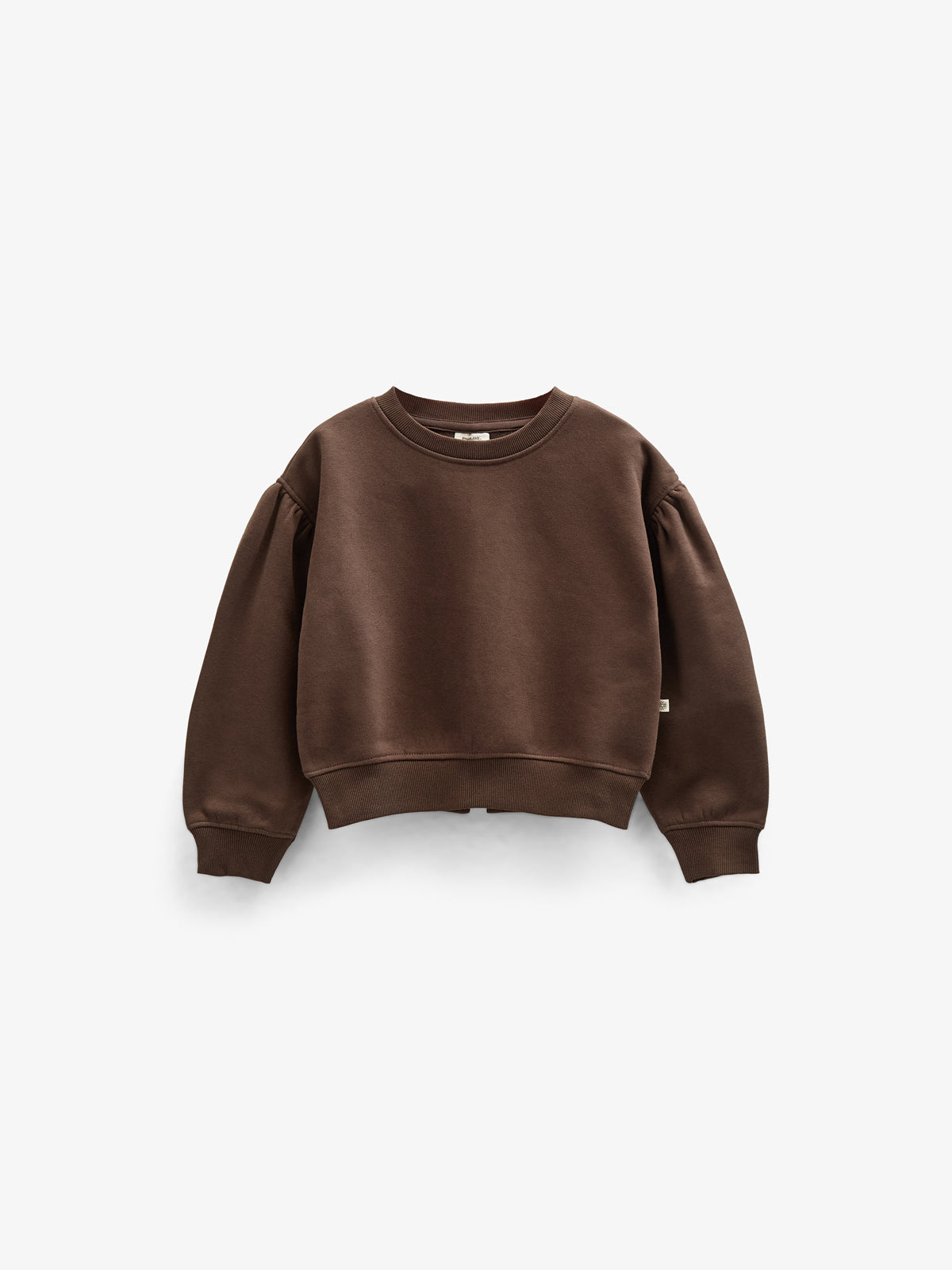 Sweatshirt med sløjfedetaljer - Tween - Chocolate | 100815 Ruth