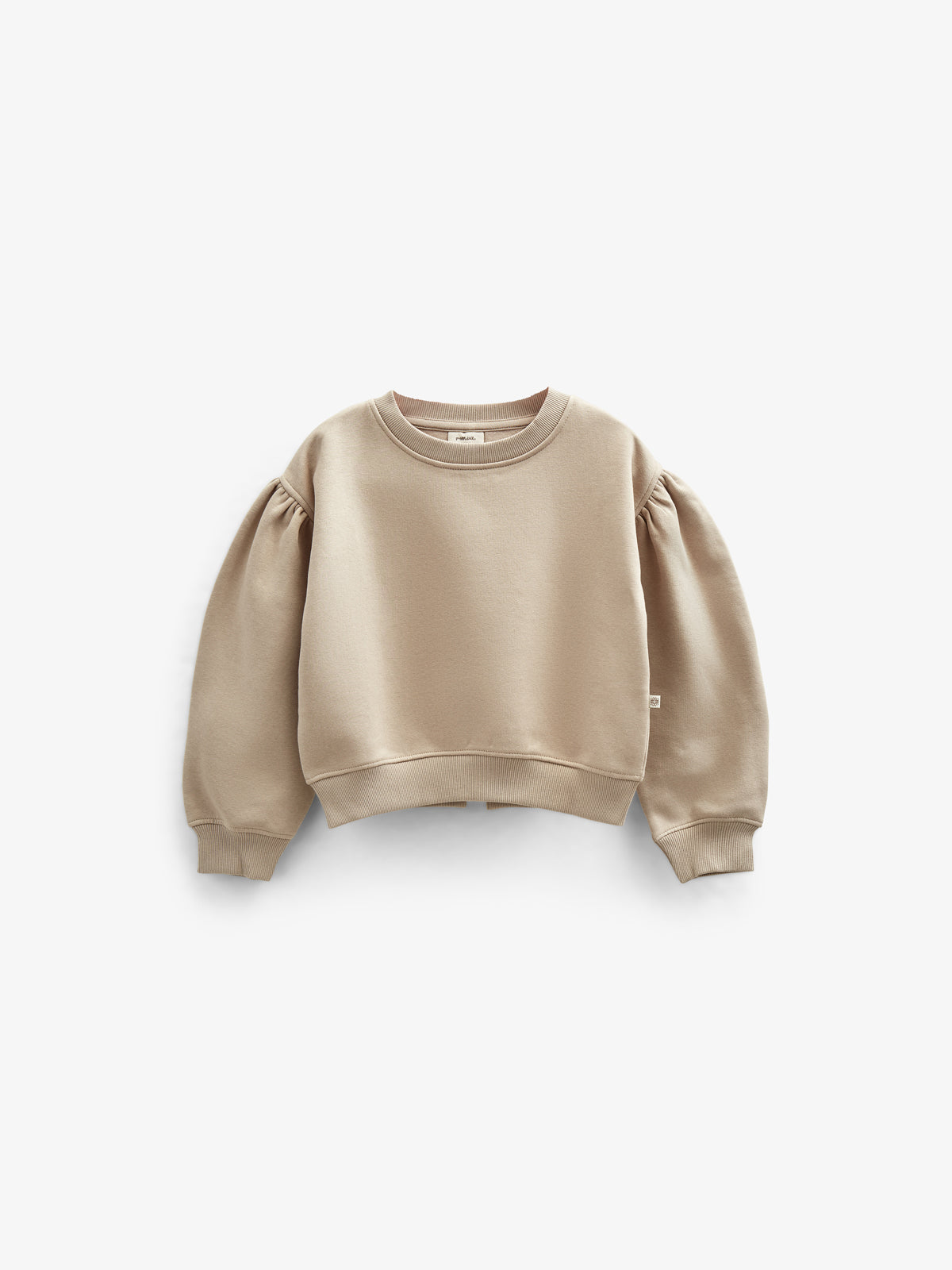 Sweatshirt med sløjfedetaljer - Kids - Caffe Latte | 100816 Ruth