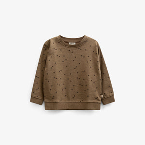 Jersey-bluse med Print - Kids - Coffe Melange | 100821 Tyler