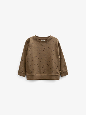 Jersey-bluse med Print - Kids - Coffe Melange | 100821 Tyler