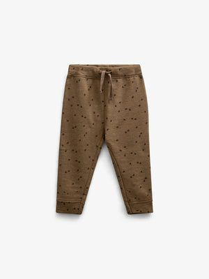Jersey Joggers med Print - Kids - Coffe Melange | 100823 Tyler