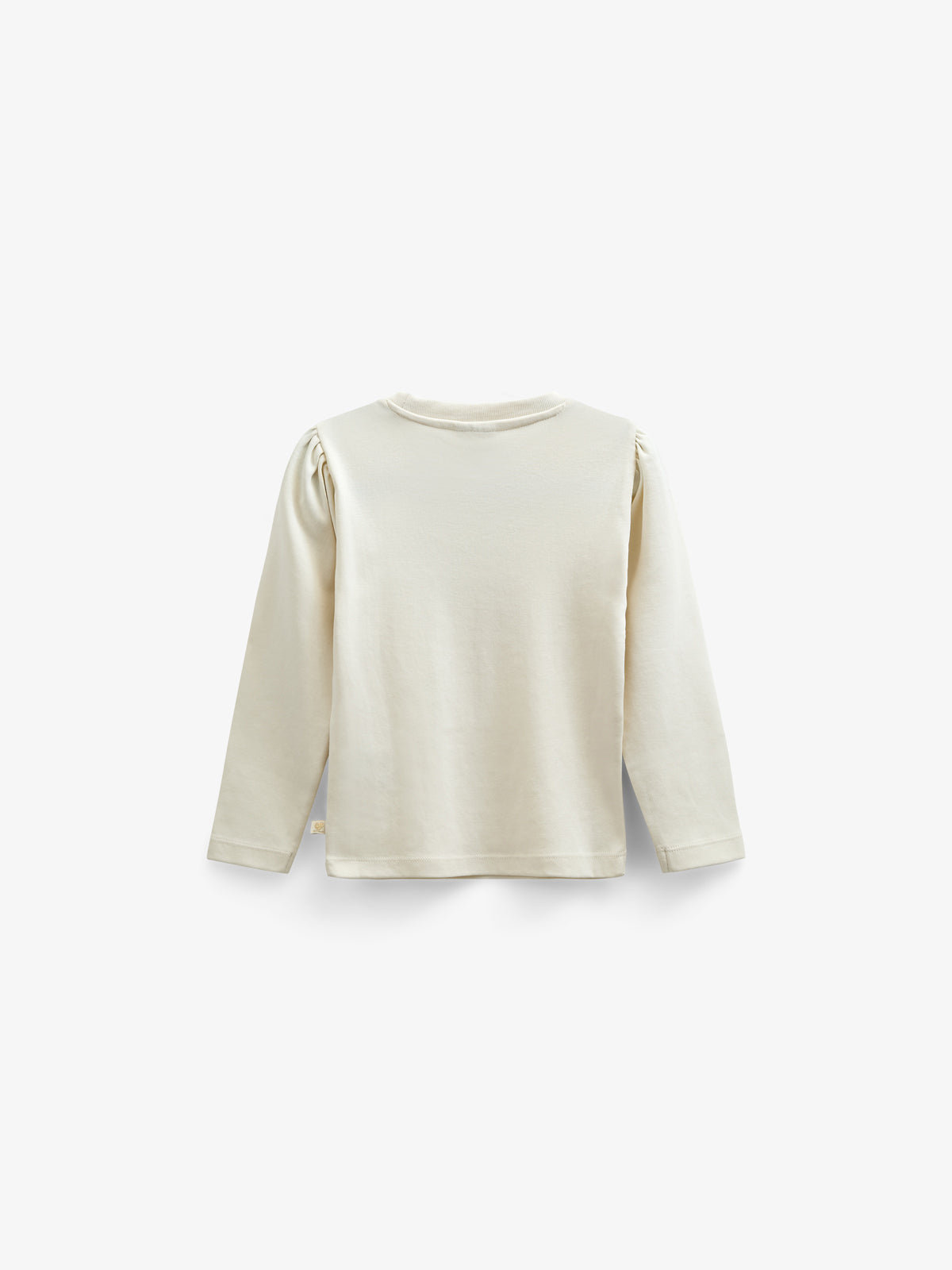 Langærmet T-shirt i m. Print - Tween - Off White | 100849 Kendell