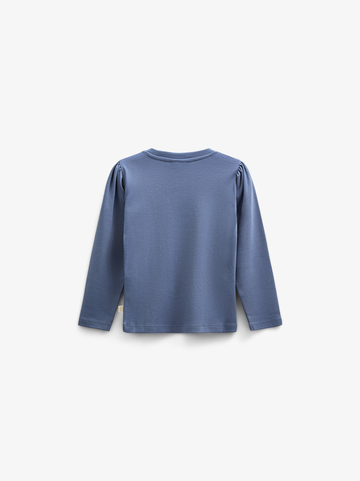 Langærmet T-shirt i m. Print - Kids - Blue | 100850 Kendell