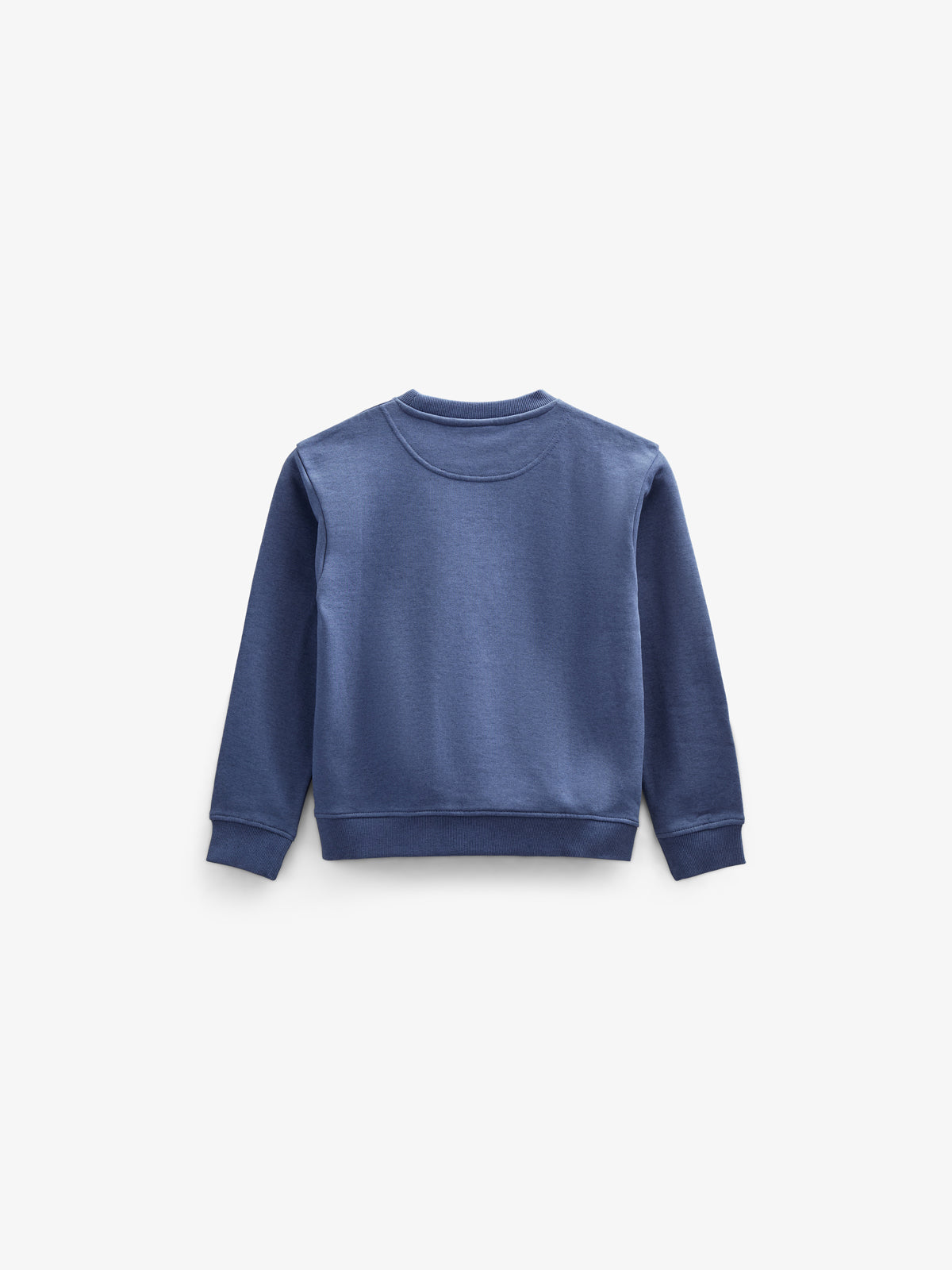 Sweatshirt med rund hals - Tween - Indigo Blue Melange | 100889 Justin