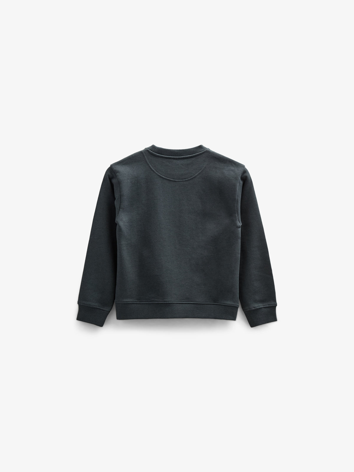 Sweatshirt med rund hals - Tween - Forest Green Melange | 100893 Justin