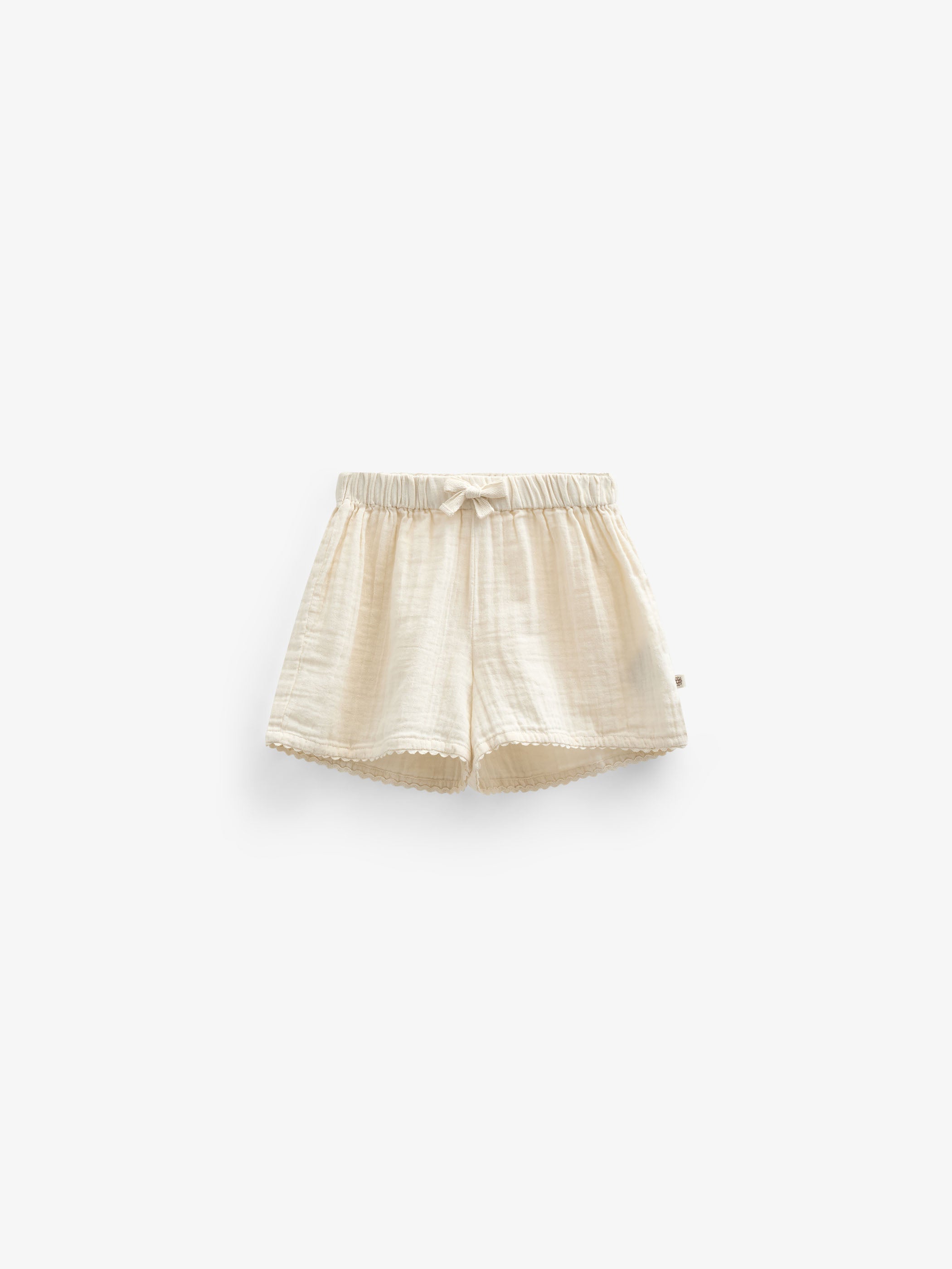 Shorts i musselin - Kids - Off White | 100924 Jasmine