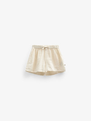 Shorts i musselin - Tween - Off White | 100925 Jasmine