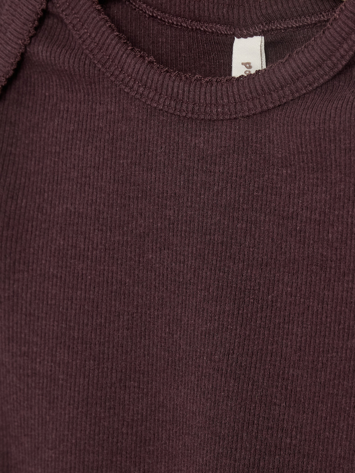 Basic Modal Rib Body - Little - Dark Purple