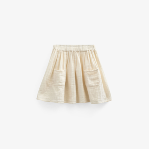 Nederdel i musselin - Tween - Off White | 100937 Jasmine