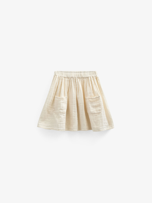 Nederdel i musselin - Tween - Off White | 100937 Jasmine