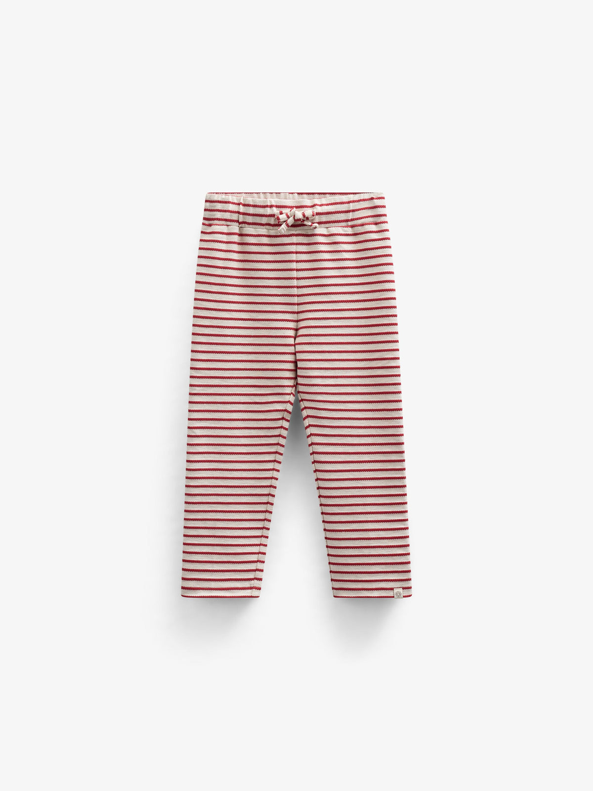 Stribede jersey bukser - Kids - Cherry Red | 100999 Emmie