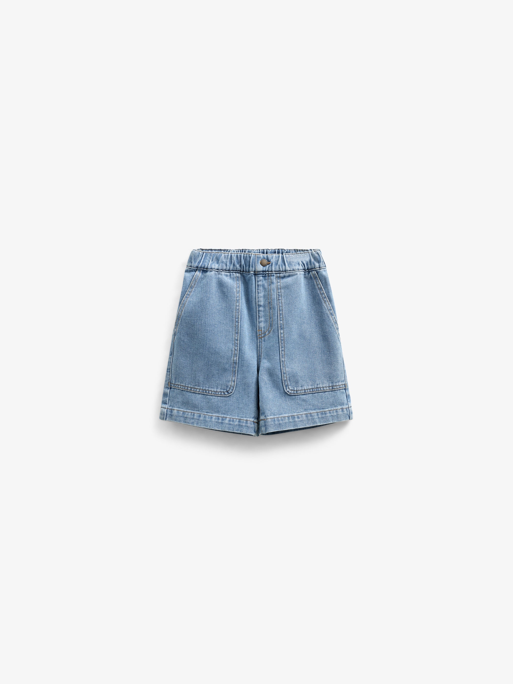 Pull-on denimshorts - Tween - Light Blue Denim | 101027 Gavin