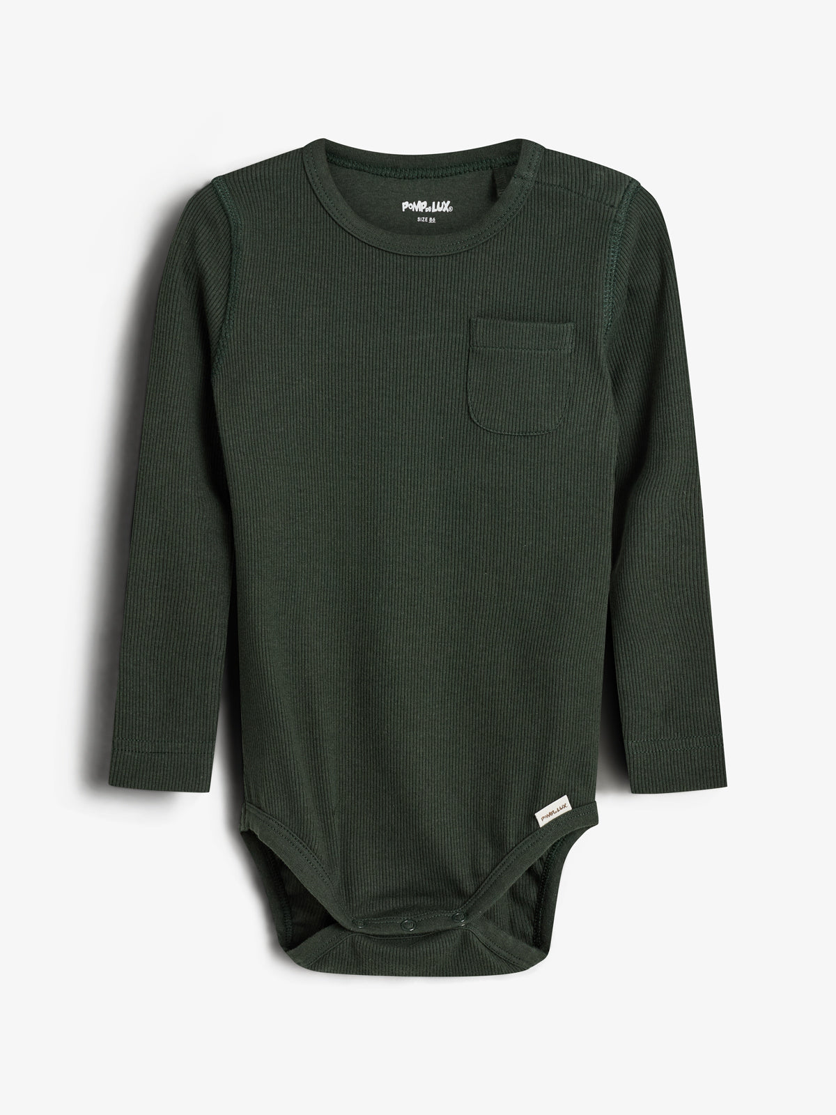 Basic Rib Body - Little - Dark Green