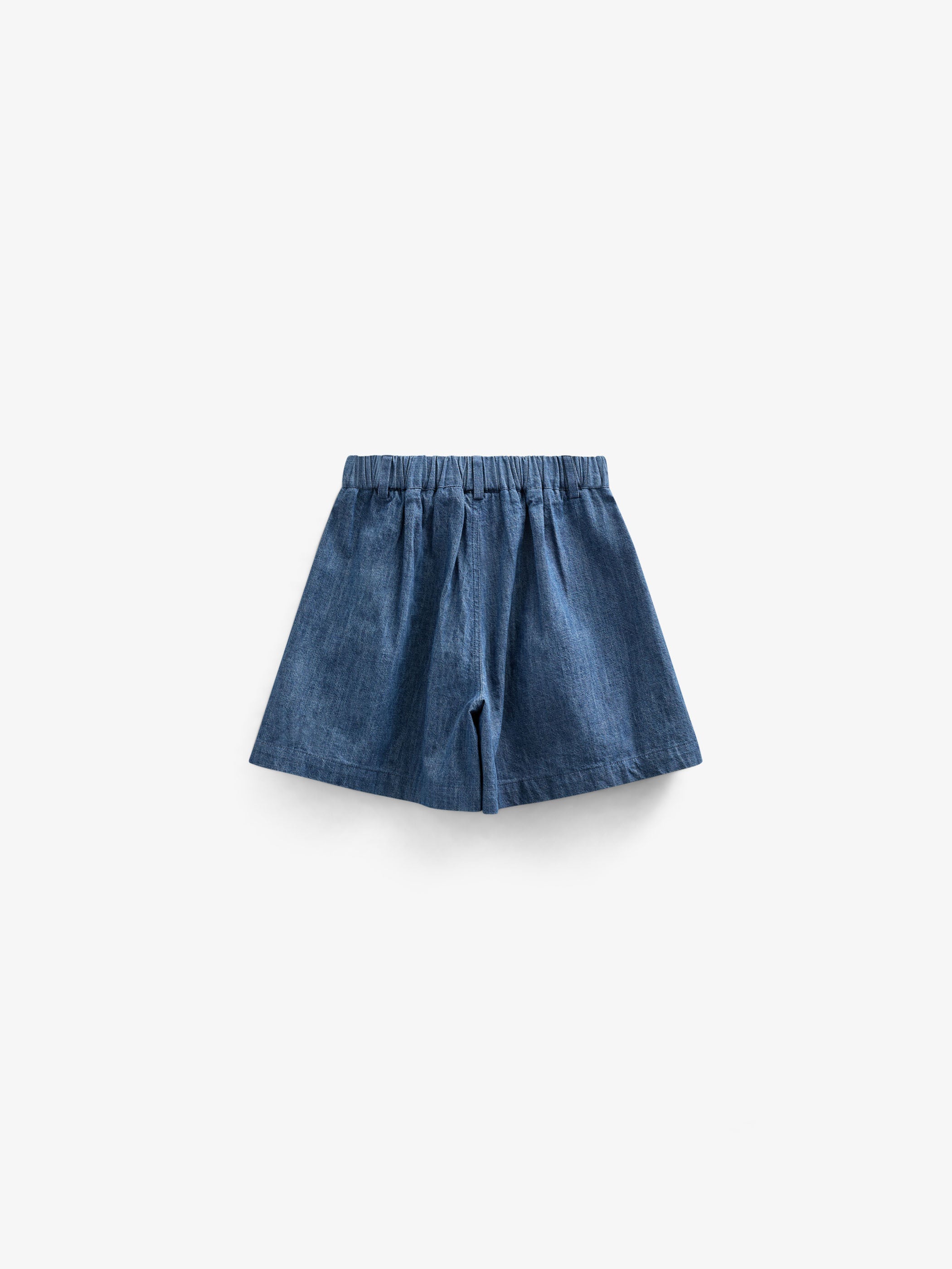 Shorts med vidde i light-denim - Kids - Blue Denim | 101053 Isabella