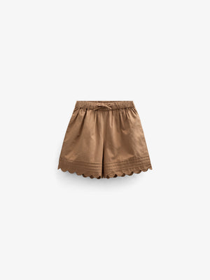Poplinshorts med muslingekant - Kids - Coconut | 101044 Joy