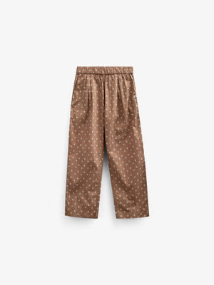 Poplinbukser med print - Tween - Coconut | 101090 Camilla
