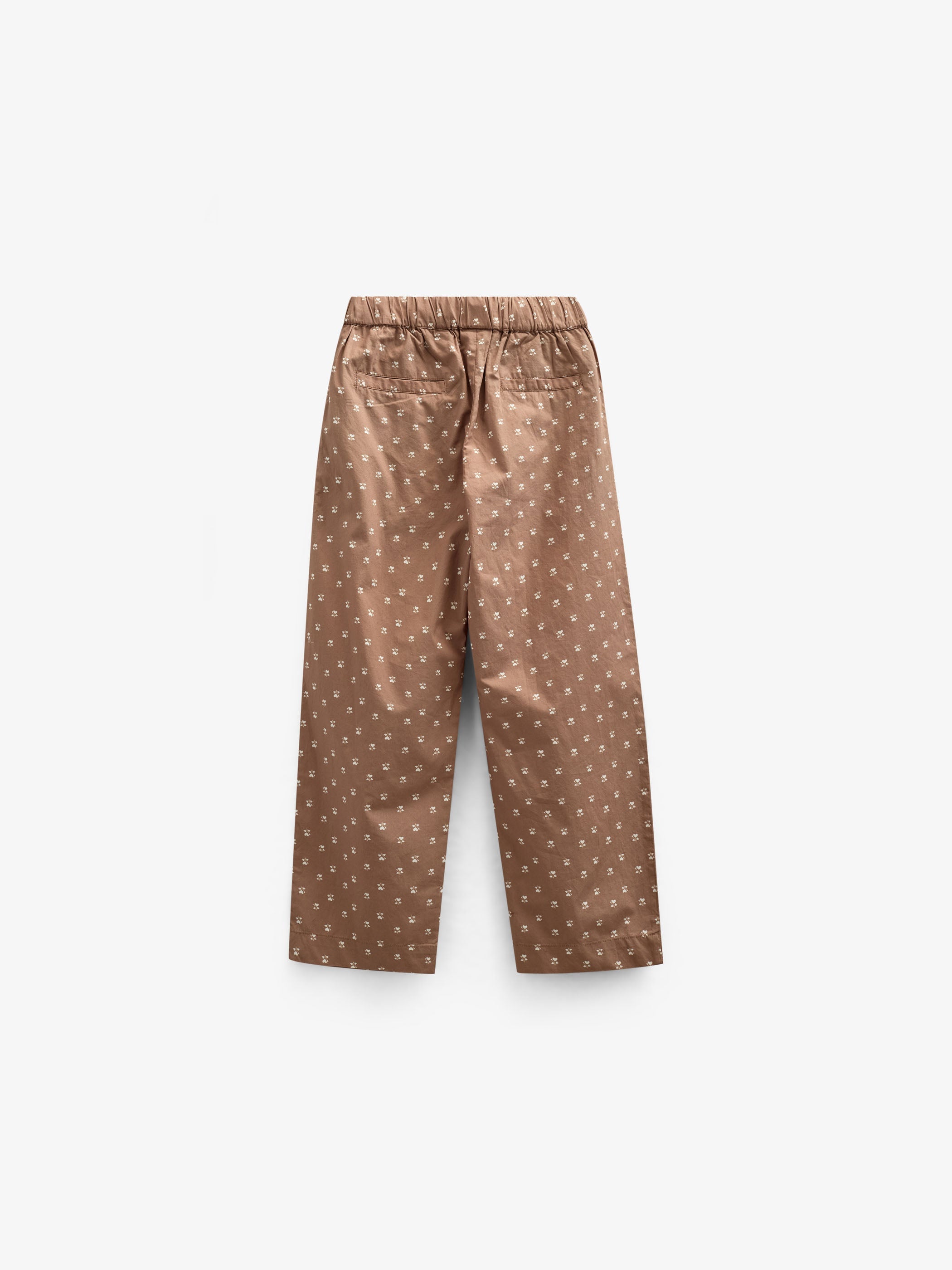Poplinbukser med print - Tween - Coconut | 101090 Camilla