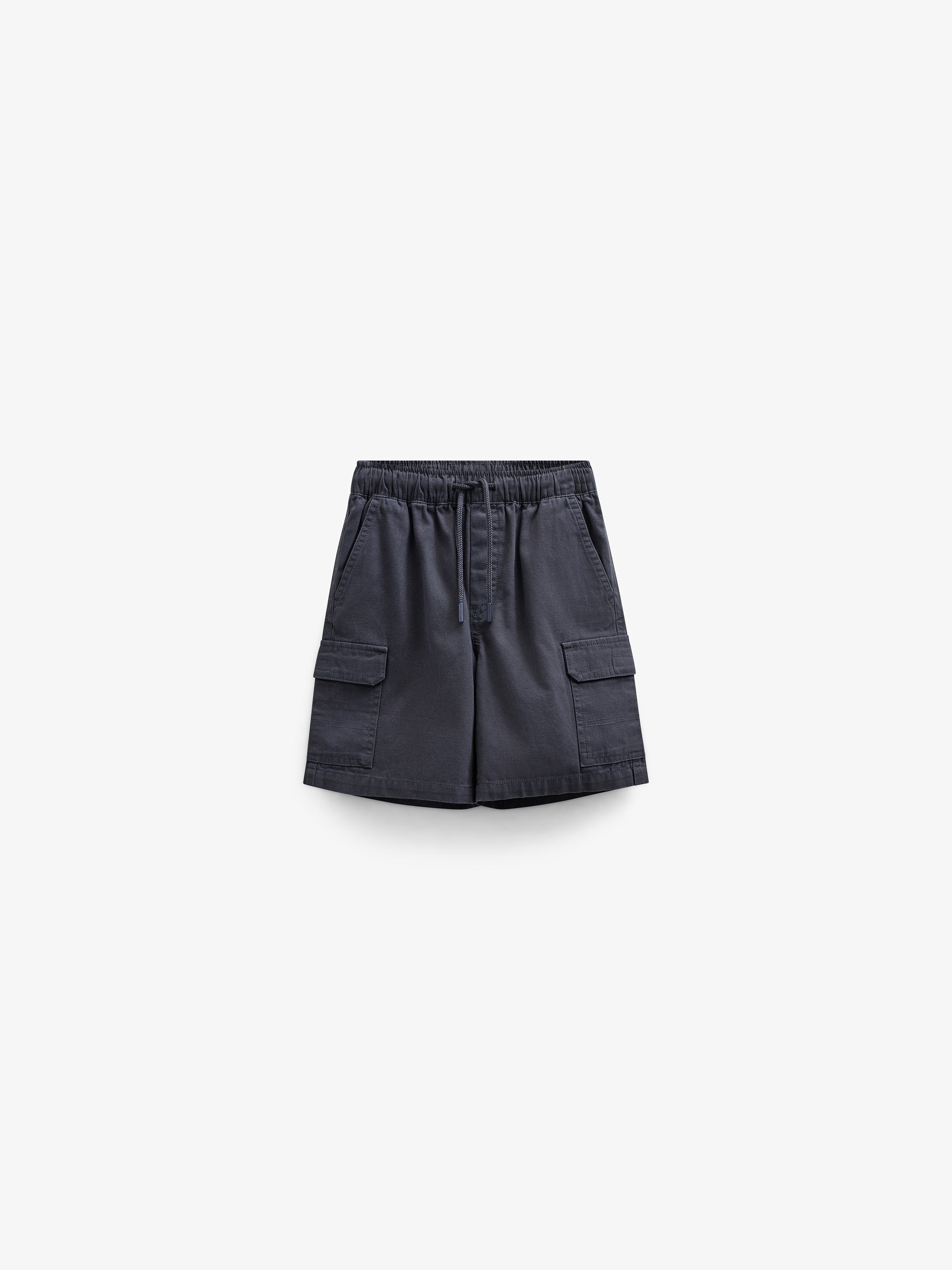 Canvas cargo-shorts - Kids - Navy | 101122 Isack